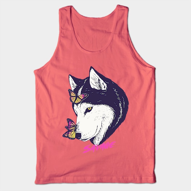 Savage AF Tank Top by Hillary White Rabbit